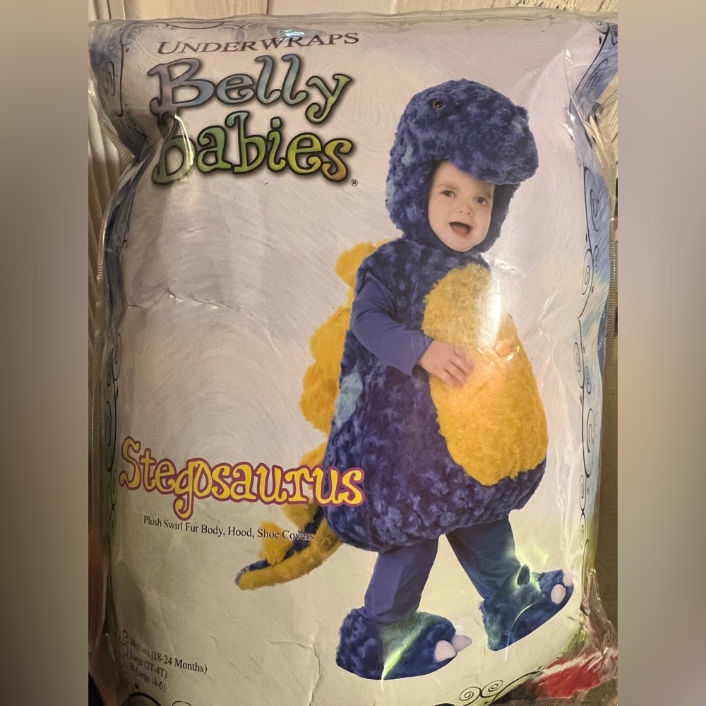 Toddler Halloween costume 18-24 months blue dinosaur 🦕 costume.